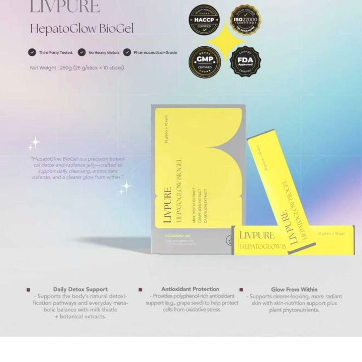 HepatoGlow BioGel