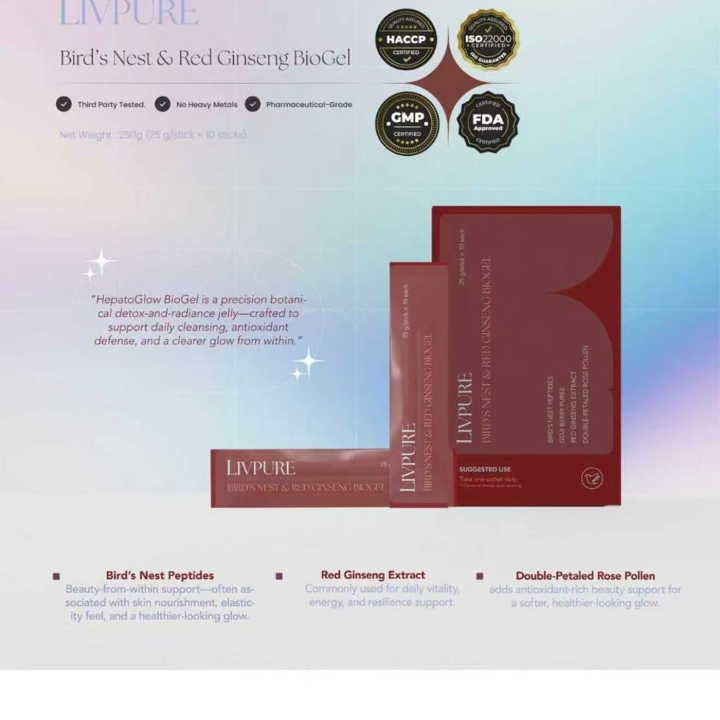 Bird’s Nest & Red Ginseng BioGel