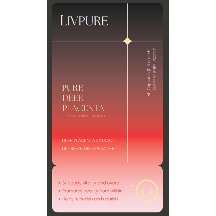 Deer Placenta Freeze-Dried Capsules